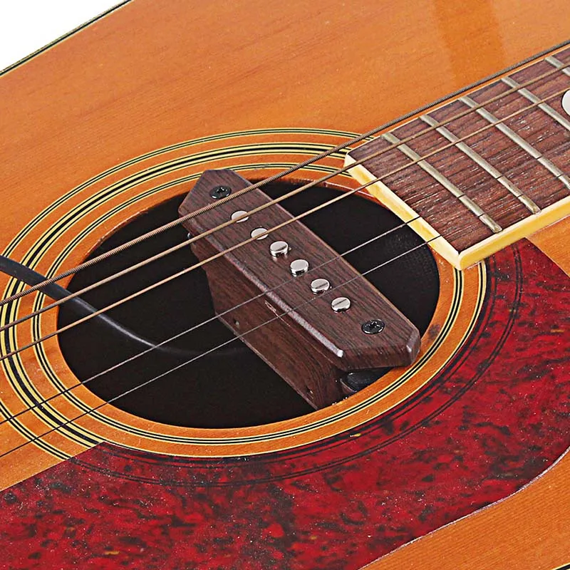 

Acoustic Folk Guitar Sound Hole Pickup Portable Musical Instrument Accessories YS-BUY