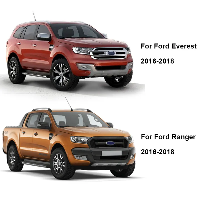 АБС Хромовая головная лампа светильник на голову аксессуары для Ford Everest Endeavour Ranger