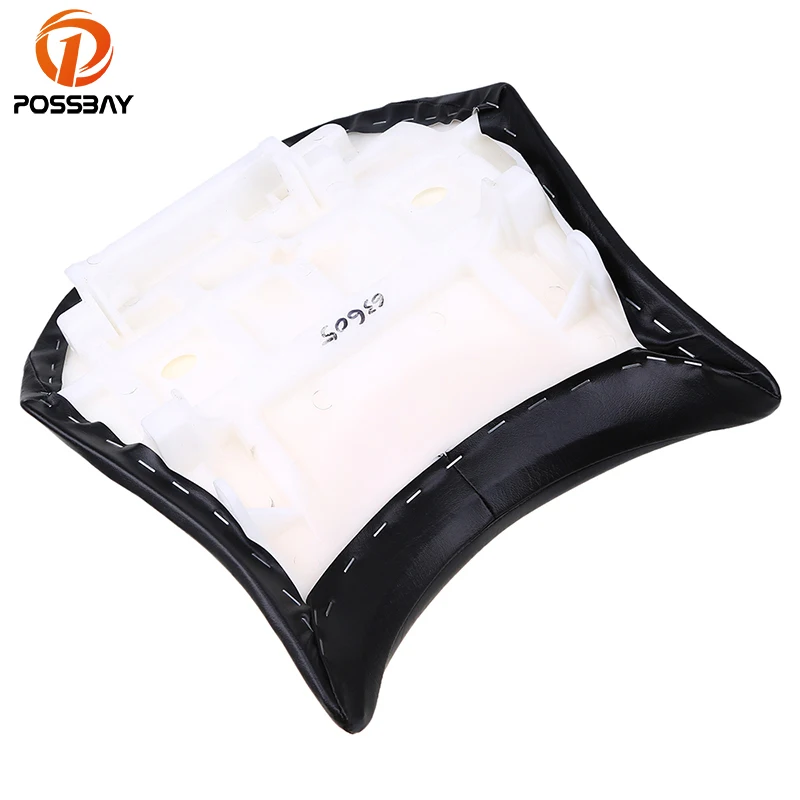 

POSSBAY Motorcycle Black Front Driver Rider Seat Cushion for Kawasaki Ninja ZX6R 05-08 Motorbike Rear Cushion Seat Pad