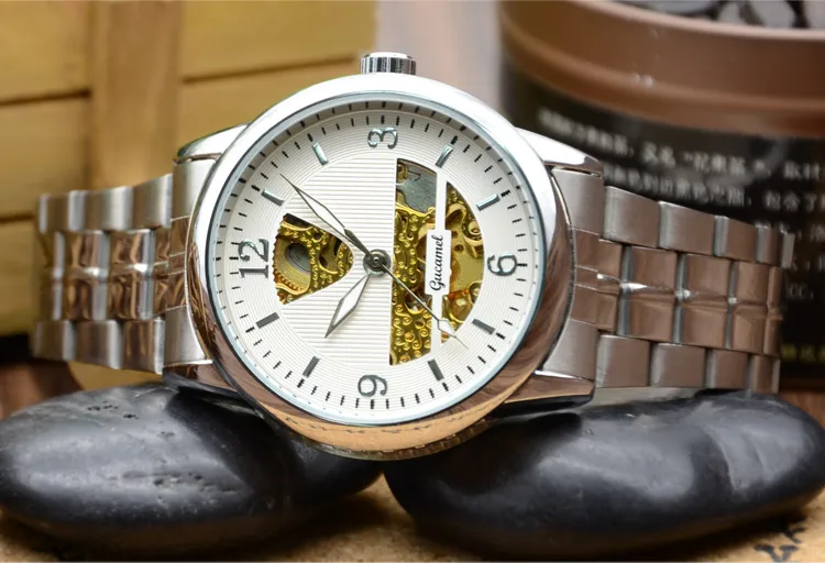 Часы наручные мужские автоматические модные брендовые Роскошные Механические