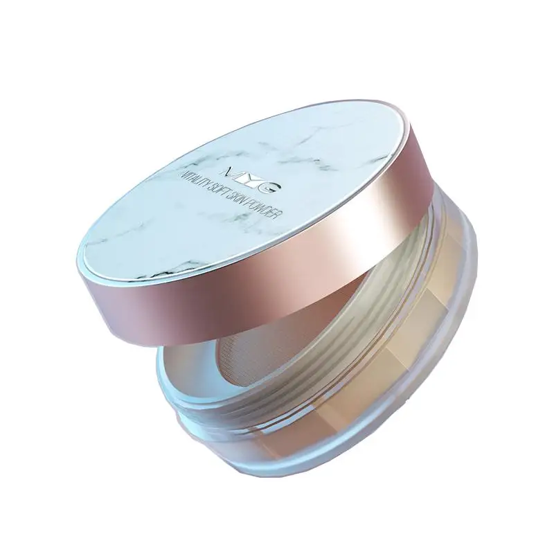 

Face Makeup Oil Control Waterproof Loose Powder Concealer Brighten Skin Concealed Pores Long-Lasting Foundation