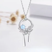2022 new style crystal charm tassels pendant clavicle elegant necklace for women choker fashion collares jewelry gift
