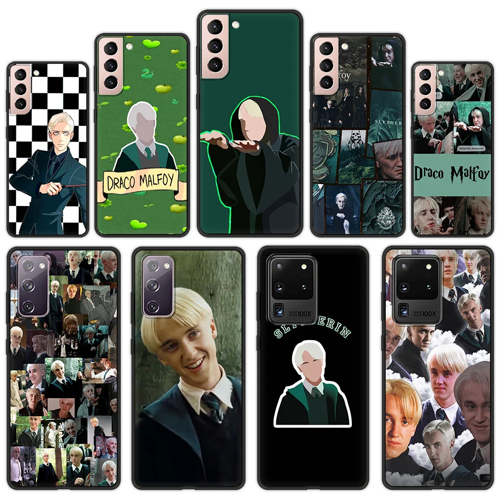 

Draco Malfoy Cases For Samsung Galaxy S21 Ultra S20 FE S10 S9 Plus S10E S8 Soft Silicone Black Phone Case Cover Shell Capa