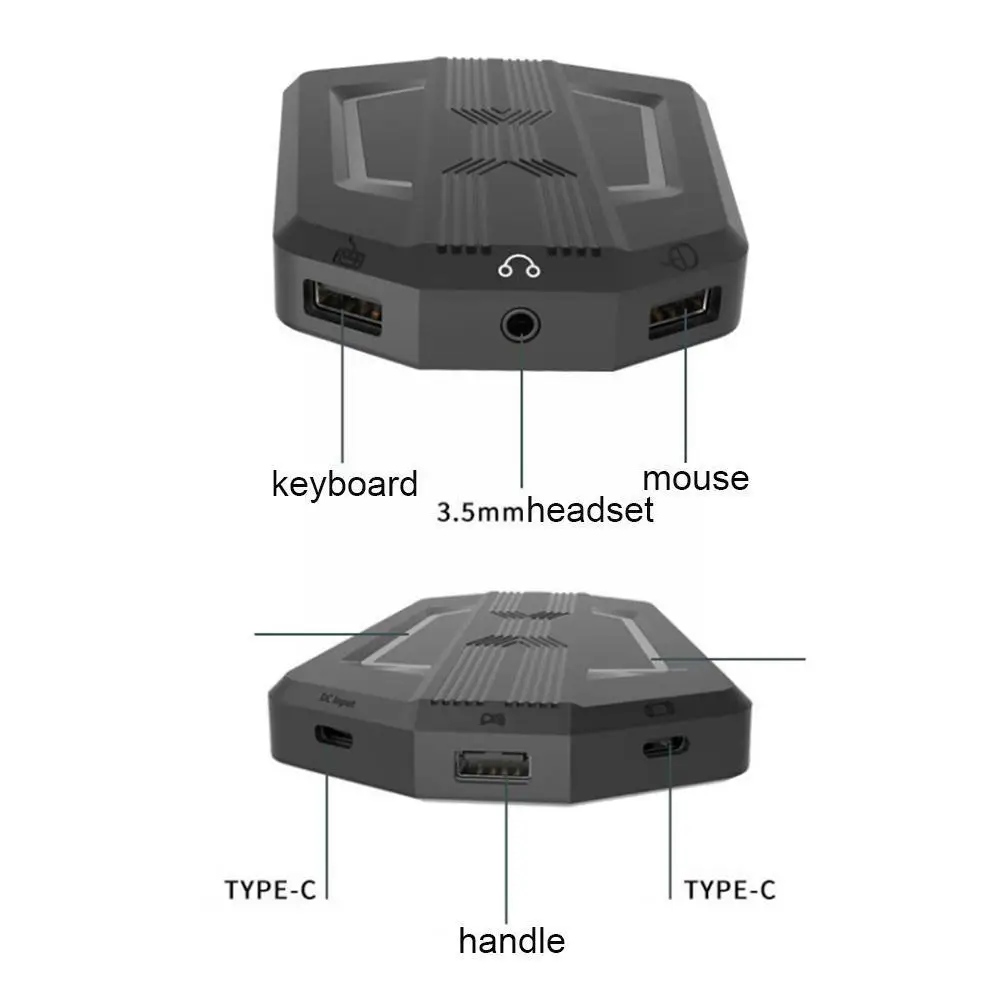 Новый конвертер для клавиатуры и мыши P6 адаптер контроллера совместимый с PS4/PS3 One
