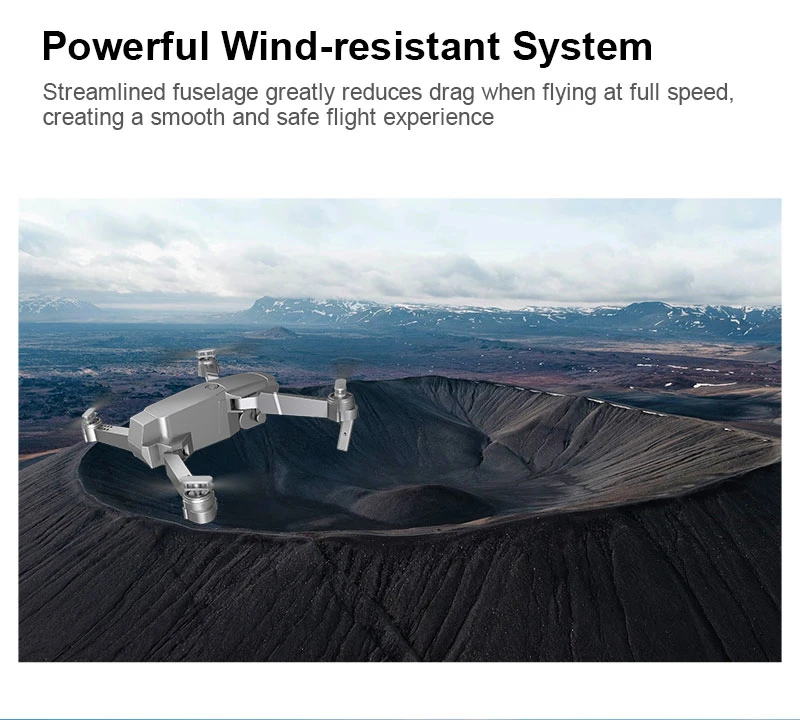 E68 Радиоуправляемый Дрон 4K HD камера wifi FPV Квадрокоптер складной Радиоуправляемый вертолет Квадрокоптер мини дроны VS E58 SG901 E520 Дрон игрушка подарок