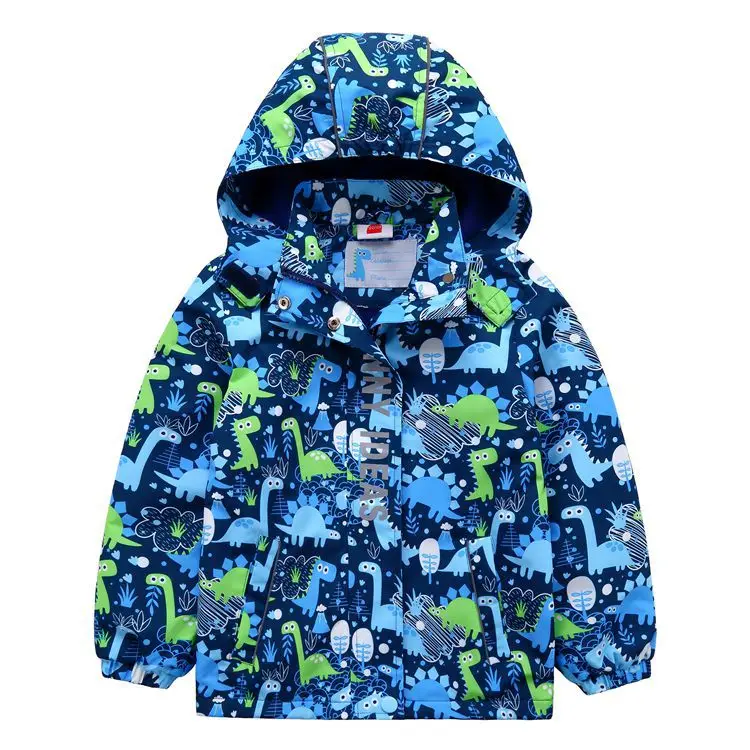

boy winter jacket Mid-length hooded fashionable casual boys' jacket 2020 New Windproof and Waterproof boy clothes simili cuir