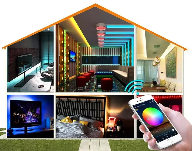 Волшебный дом Wi-Fi двойной выход Wi-Fi-контроллер SPI для WS2811 WS2812 WS2815 светодиодная