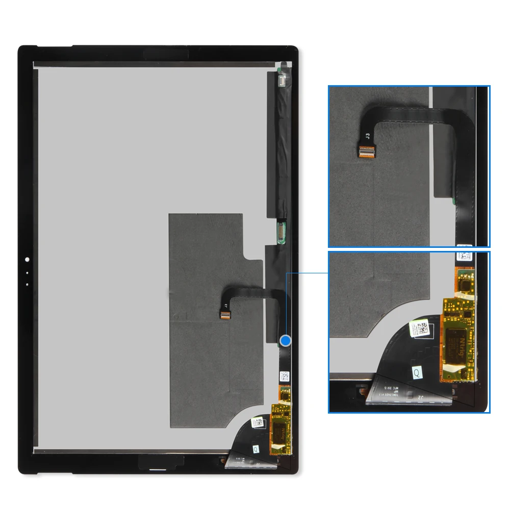 

Srjtek Parts for Microsoft Surface Pro 3 LCD Screen Touch Digitizer Display Pro3 (1631) Panel TOM12H20 V1.1 LTL120QL01 003