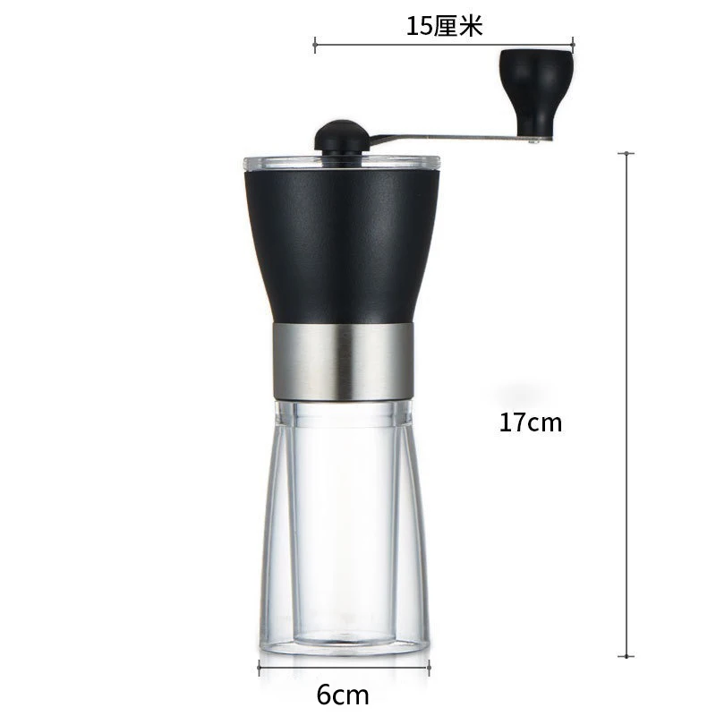Маленькая ручная кофемолка многофункциональная моющаяся керамическая
