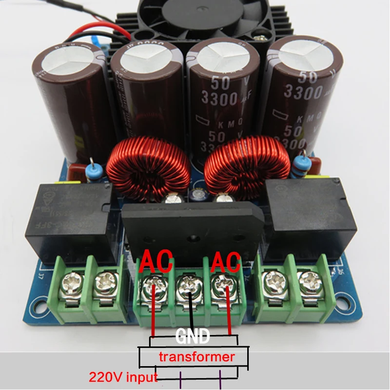 Плата цифрового усилителя мощности TDA8954 420 Вт высокая мощность класс D двойной 12-26