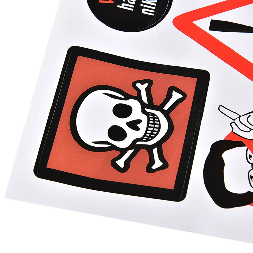 Виниловый слоган стикербомб скейтборд гитара чехол для путешествий наклейка на