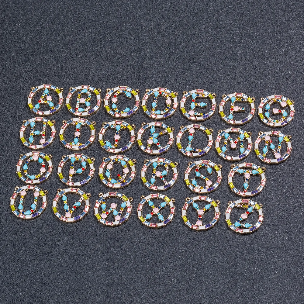 Ожерелье с буквенными подвесками ювелирные изделия самодельного ожерелья