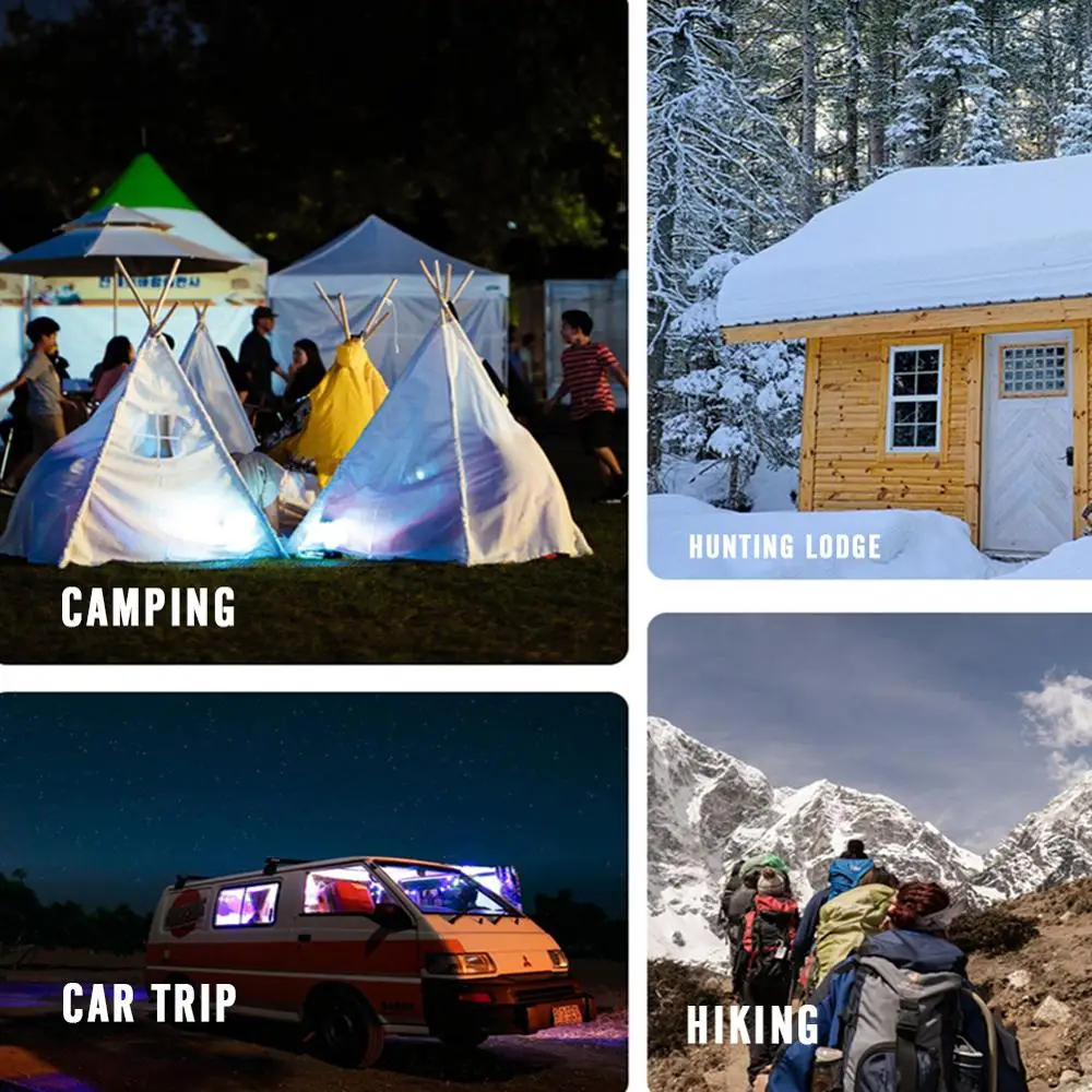 Светодиодный светильник на солнечной батарее E27 7 Вт перезаряжаемый наружный