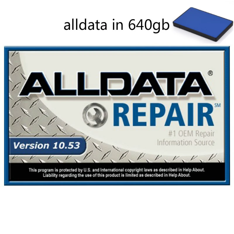 2021 Alldata Auto Repair Software 10.53v All Data Software With Tech Support For Automotive Cars and Trucks In 640gb Hdd