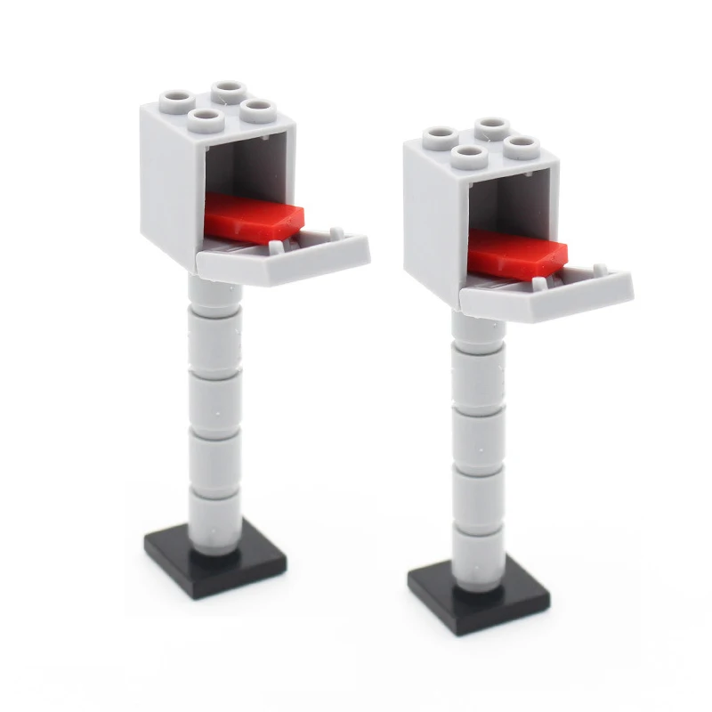 

15set Mailbox Bricks Toy for moc Figures Parts Building Block Educational Assembly Children Gifts 4345 4346