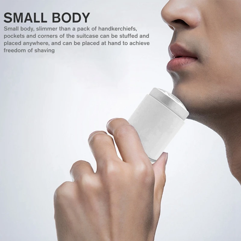 

USB Rechargeable Shaver Electric Razor for Men Professional Shaving Beard Machine Portable Hair Cleaning Trimmer