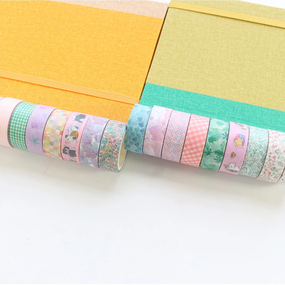 Милый яркий мультяшный японский дневник Domikee декоративная самодельная Васи