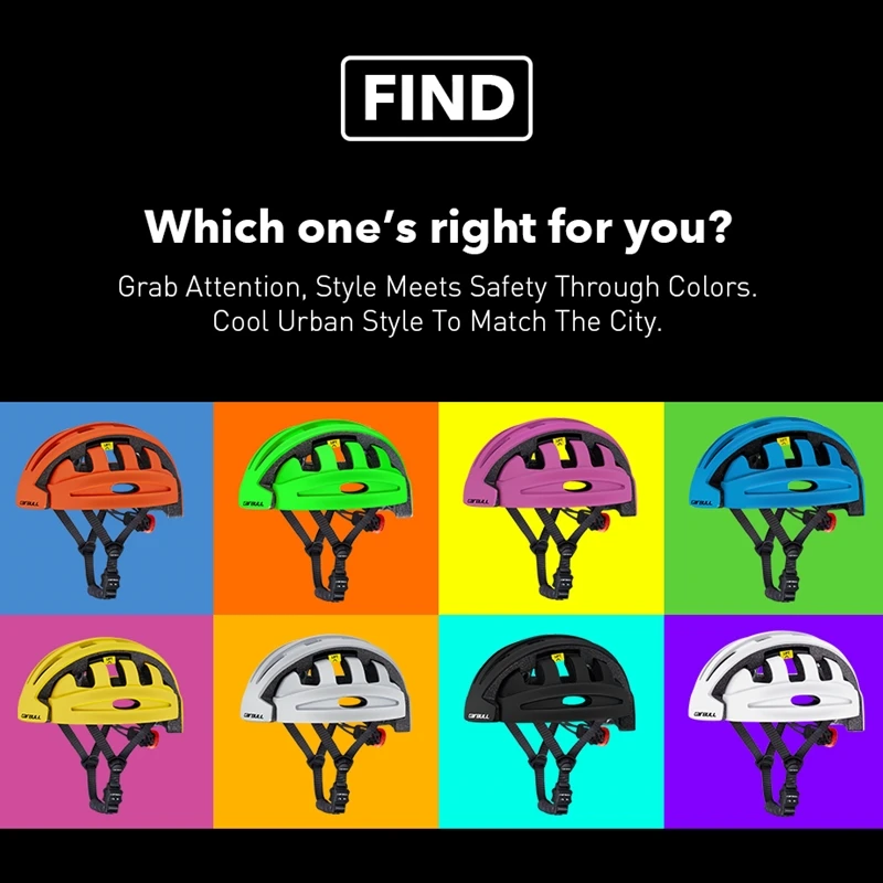 Складной велосипедный шлем с задним фонарем 2019|Велосипедный шлем| |