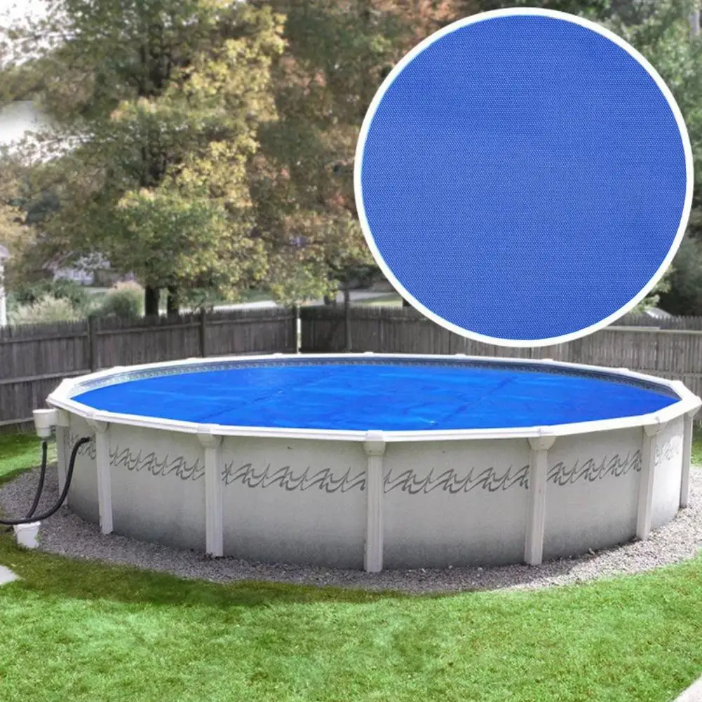 

Newest Pool Cover Round Solar Swimming Pool Tub Cover 2.4/3/3.6/4.5m Outdoor Bubble Blanket Accessories