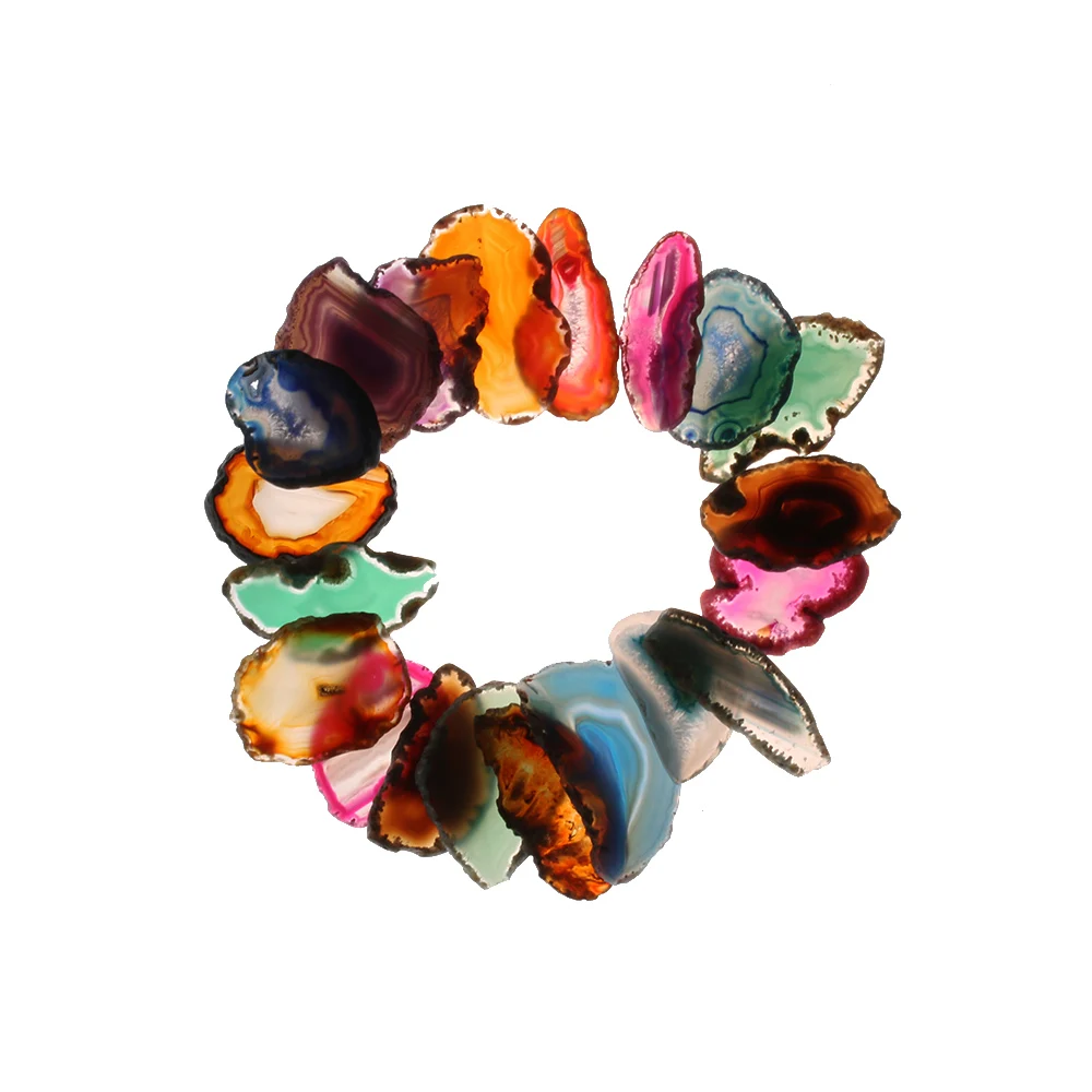 1 шт. искусственный Агат кристалл полированные минеральные образцы лечебный