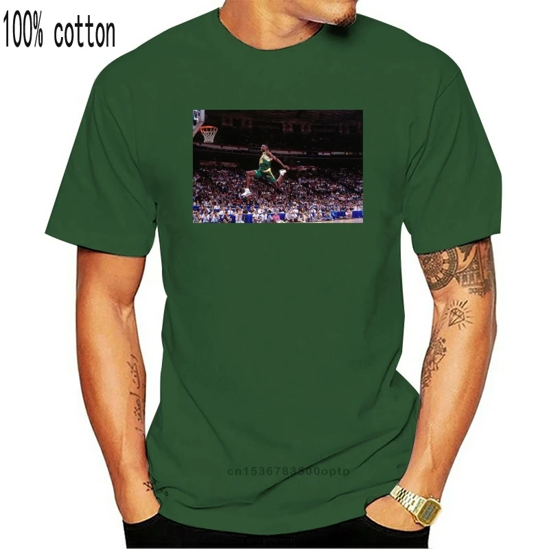 Винтажная Футболка Shawn Kemp Размер S M L Xl 2Xl? Последняя Новый стиль футболка|Мужские