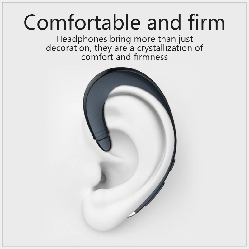 Беспроводная Bluetooth-гарнитура UTHAI D56 TWS наушники с костной звукопроводимостью 5 0