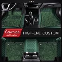 Genuine Leather Custom Car floor mats for Lexus ES IS IS-C LS RX NX GS CT GX LX RC 200h 270/350/450H 250/350/300h 460h/400 570