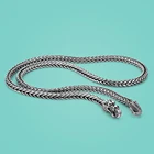 Мужское ожерелье из серебра 925 пробы, популярное серебряное ожерелье с драконом 925, цепочка для тела из твердого серебра, ювелирные изделия, винтажные аксессуары