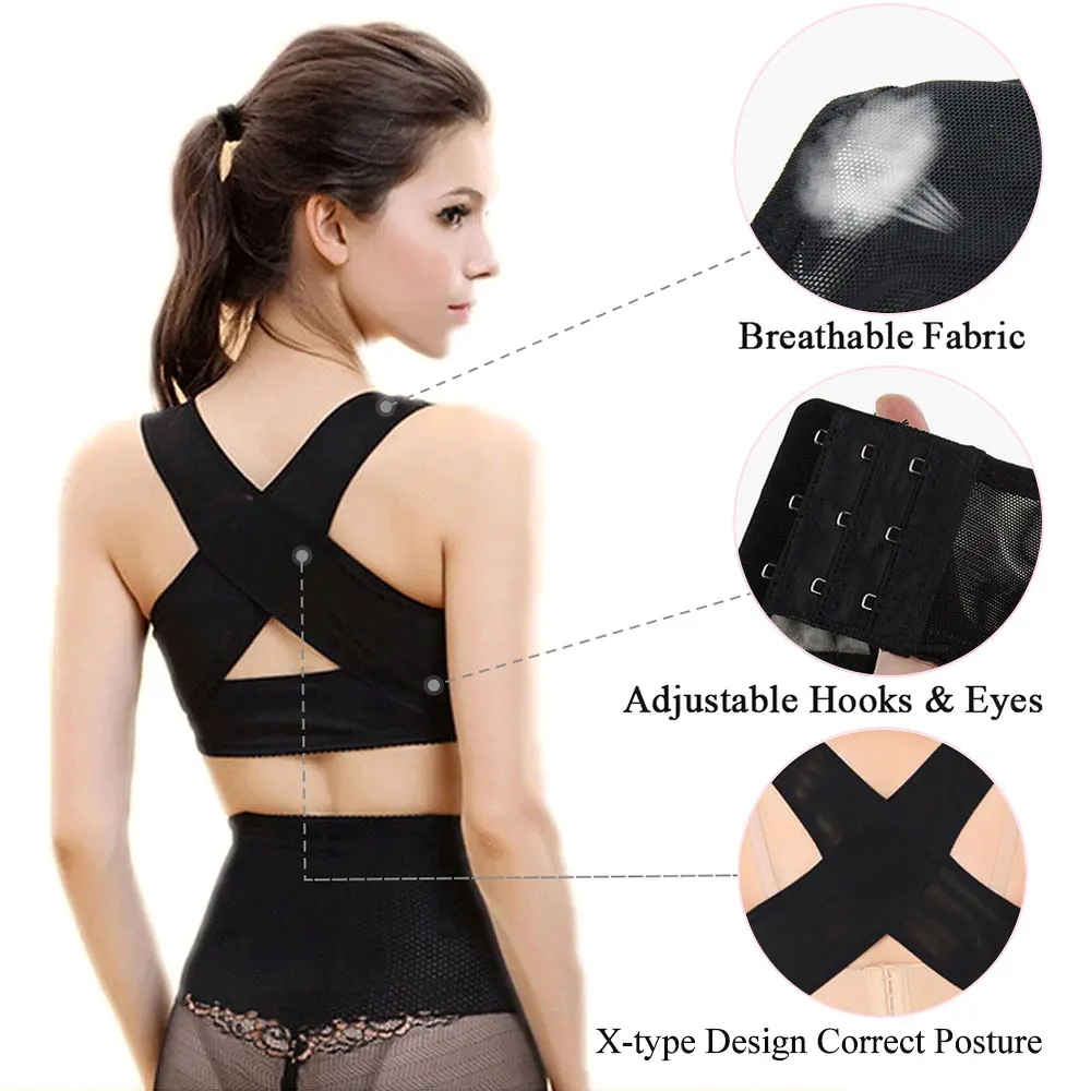 Корректор осанки плеча и спины Для женщин формирователь тела для плечевого ремня