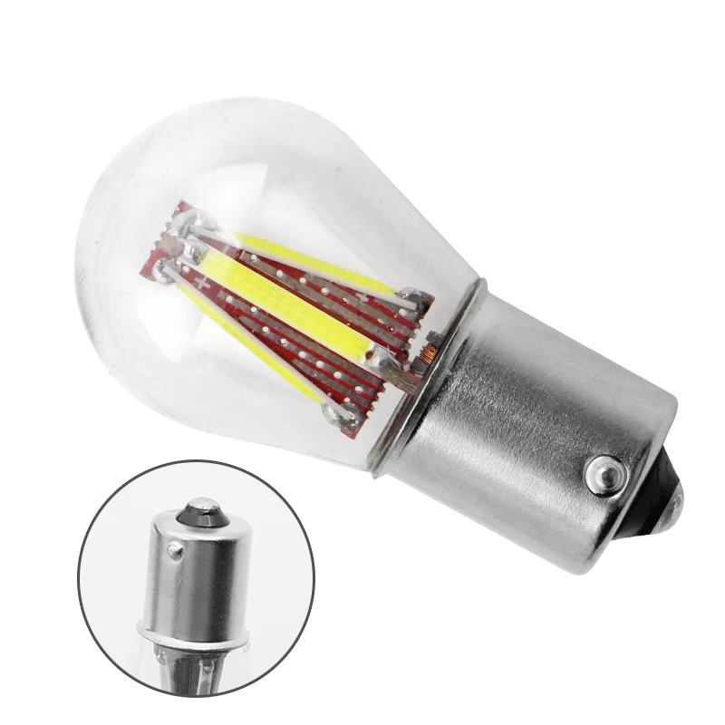 1pcs BA15S P21W led bay15d car Bulb 1156 1157 P21/5W COB S25 Brake Reverse Lights Turn Signal Parking AUTO Lamp white red yellow |