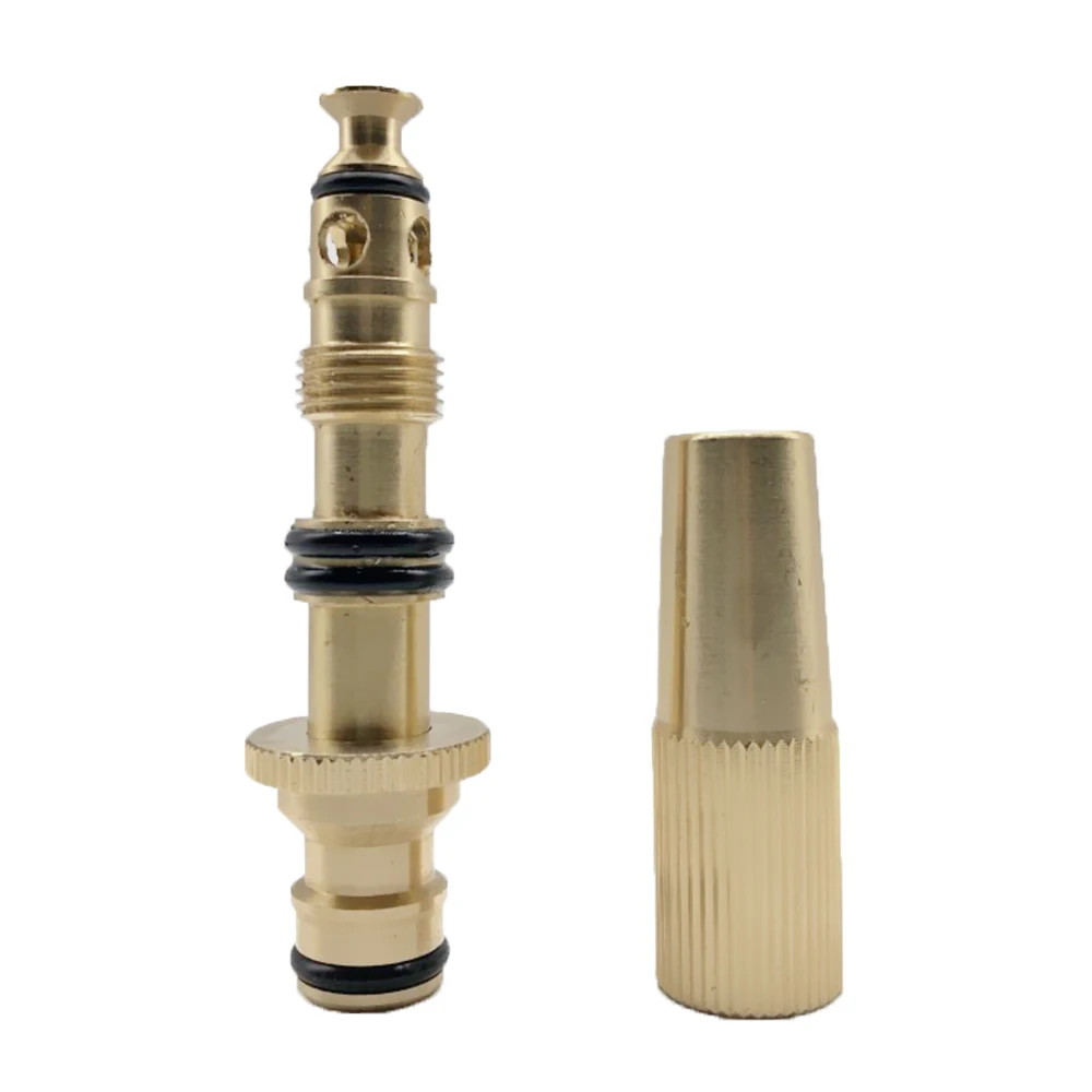 

1/2 Inch Brass Gun Adjustable Hose Nozzle Garden Hose Sprinkler Gun Nozzle