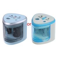 new automatic two hole electric touch switch pencil sharpener home office school 97qb