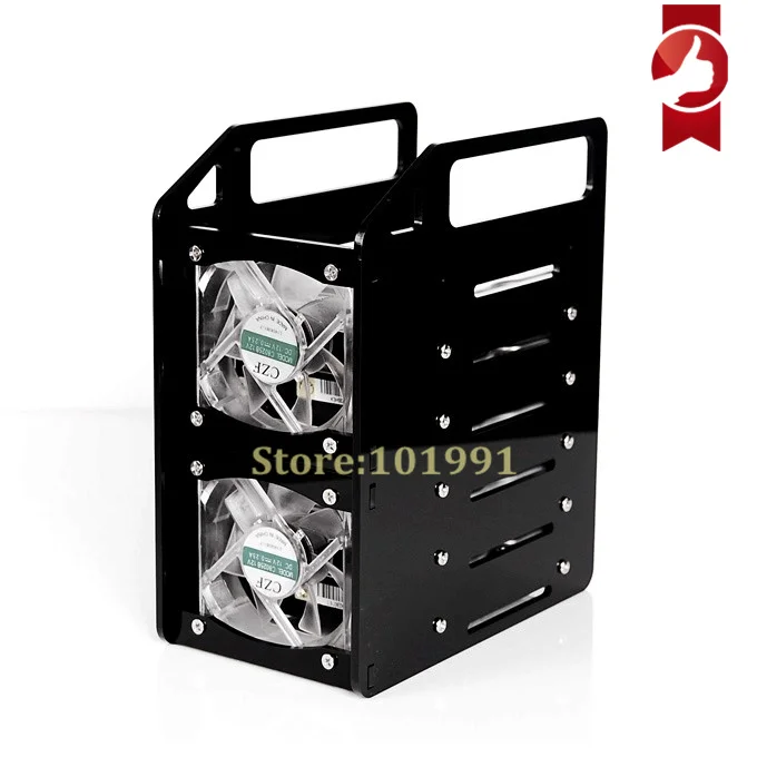 

NEW ARRIVALS Transparent hard disk extension rack--3.5inch Desktop Computer external hard drives HDD hard disk drives Cage