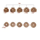Набор шестеренок двигателя 48dp 26t 27t 28t 29t 30t 5 шт., комплект шестеренок для 110 Rc автомобиля, матовый бесщеточный двигатель, Жесткий анодированный на шестеренке для серфинга