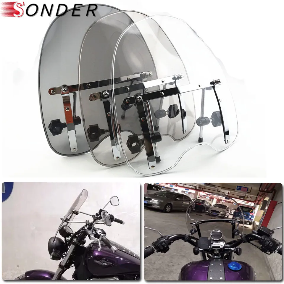 Лобовое стекло для мотоцикла Harley Davidson Sportster Dyna Glide Softail XL 883 1200 48 72 XL883 X48 X72 |