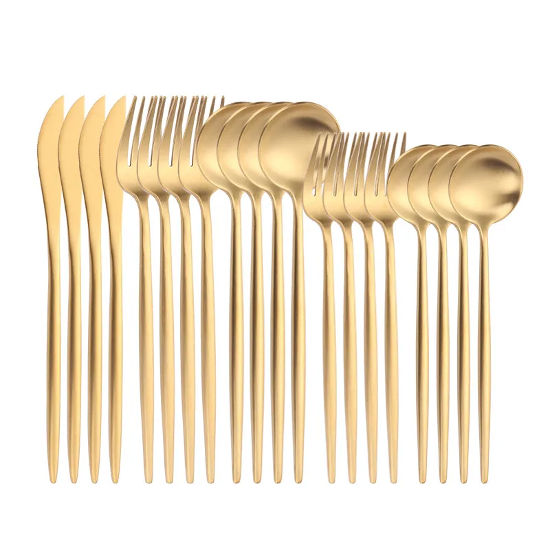 

Набор столовых приборов из нержавеющей стали, 20 шт.