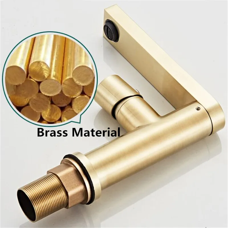 Антикварные латунные смесители для раковины ванной комнаты Смеситель горячей и