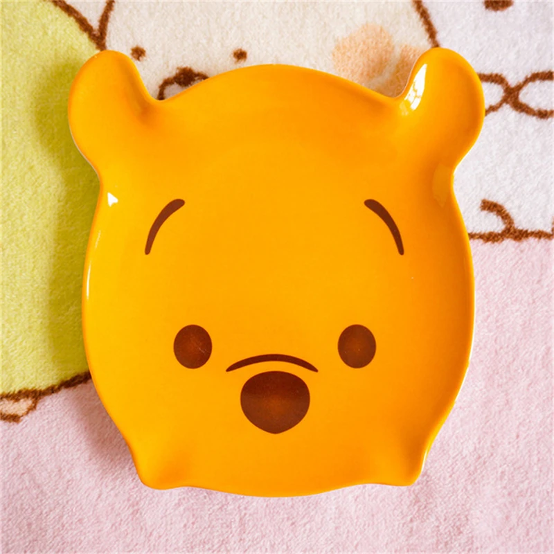 С рисунком из мультфильма симпатичное блюдо лягушка звезда Форма Кот пластина