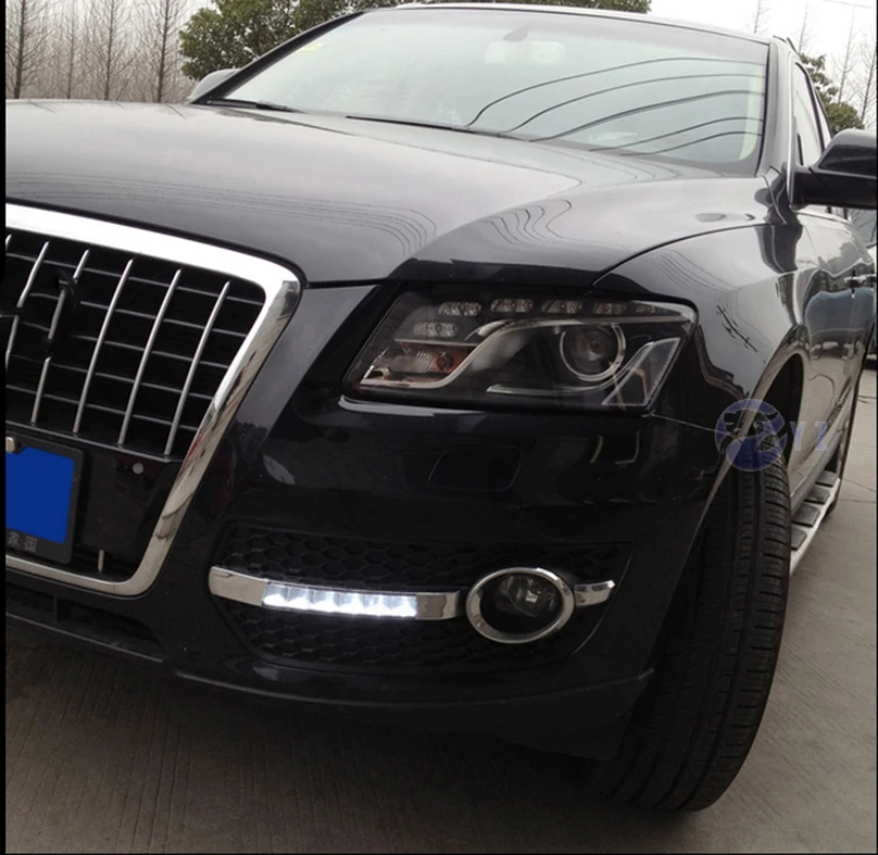 Автомобильная проблесковая 1 пара DRL Для Audi Q5 2010 2011 2012 2013 Габаритные огни дневного