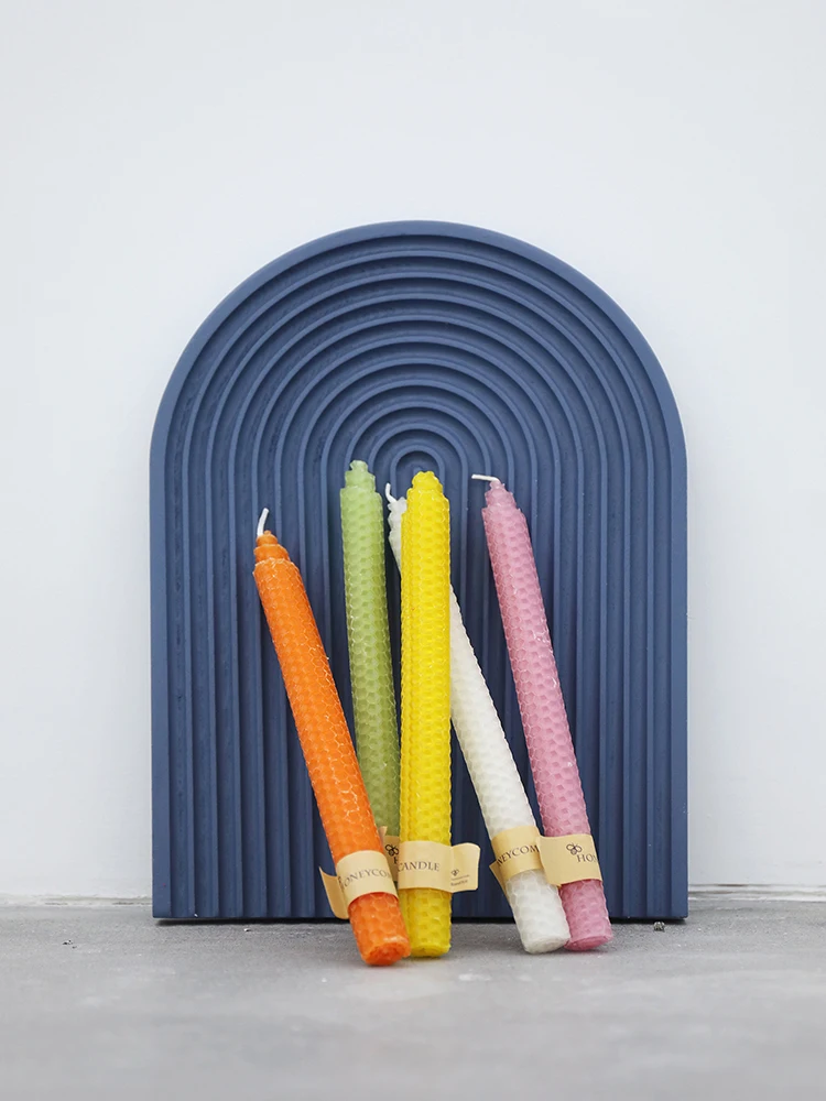 Свеча улей Экологически чистая в форме ветки ультракрасивая свеча с длинным