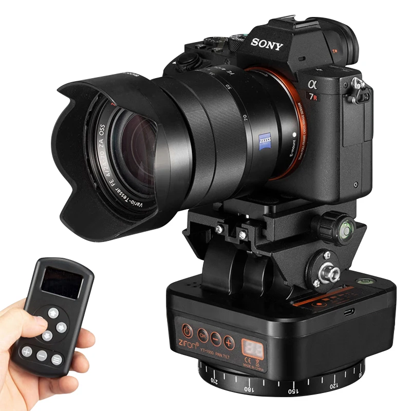 Панорамная головка ZIFON YT-1000 для телефонов DSLR-камер моторизированная с