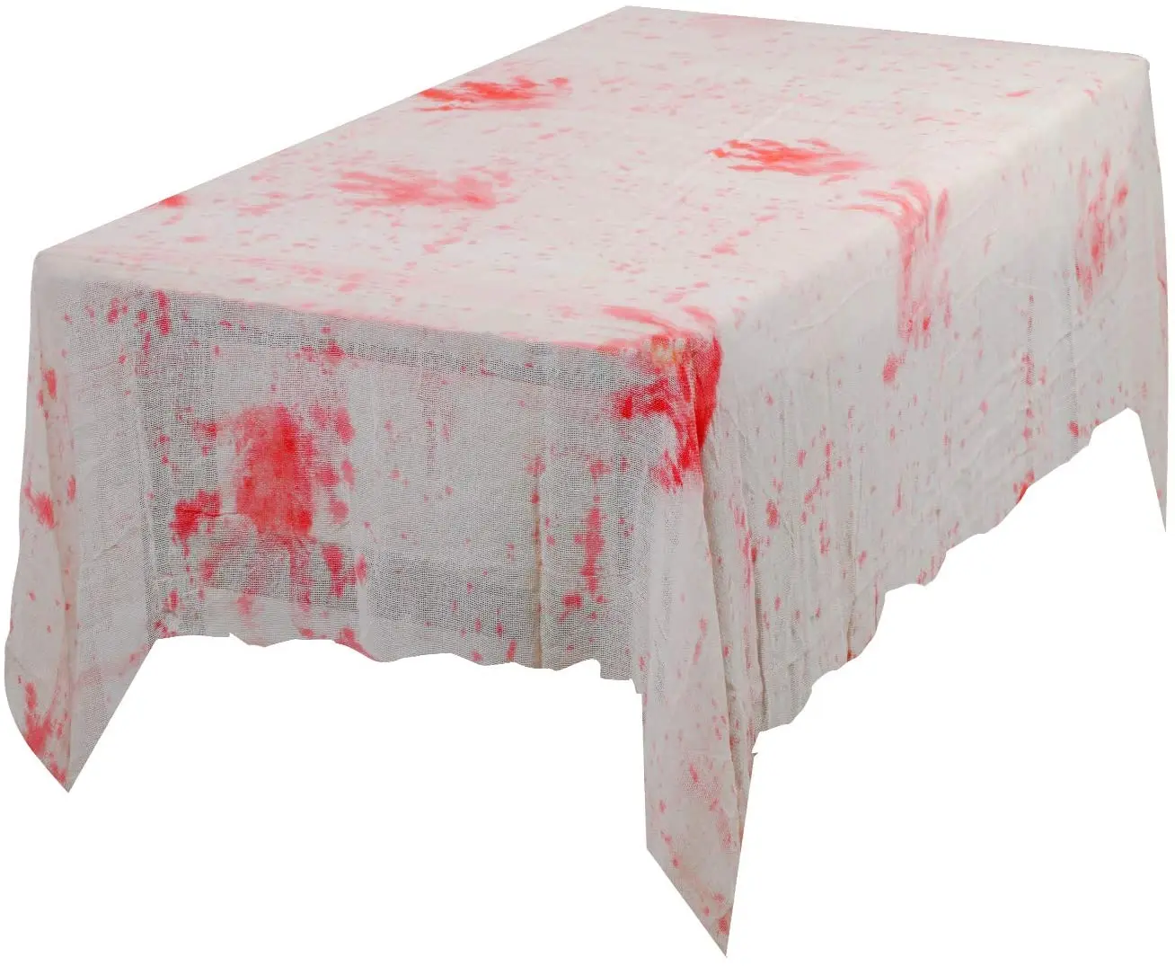 

METABLE 10PCS Halloween Table Cloth Blood Cover Scary Hand Print Horror House Decoration Spooky Entertainment Themed Party