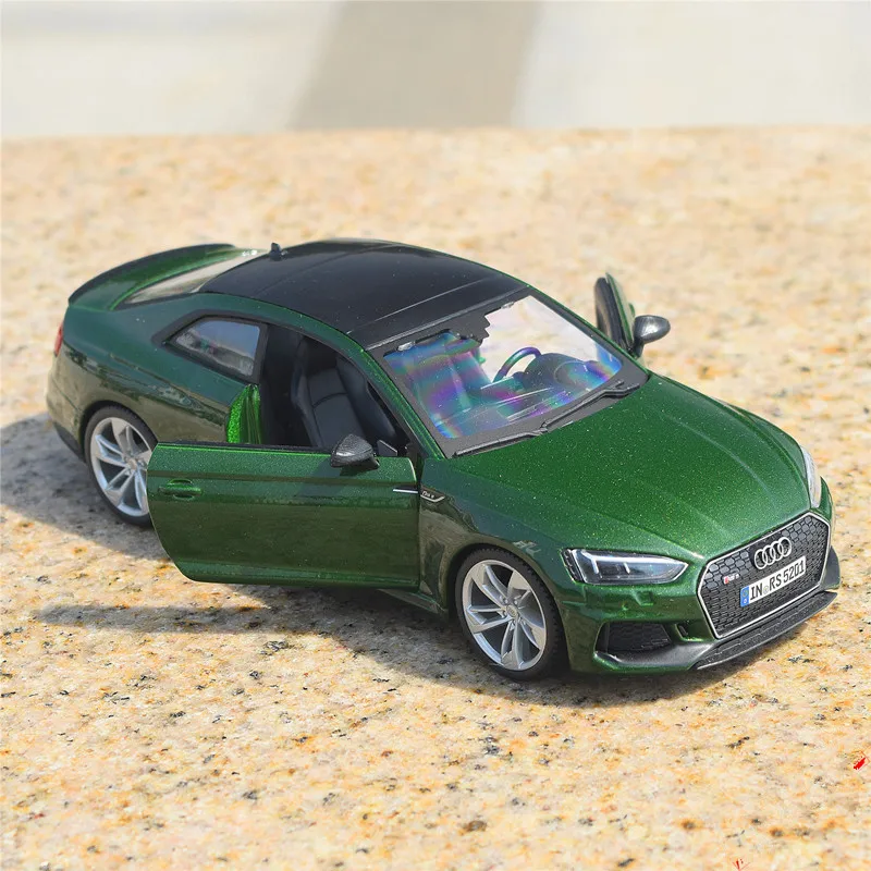 Bburago 1:24 Audi RS5 купе моделирование брелок для автомобильных ключей модель игрушки