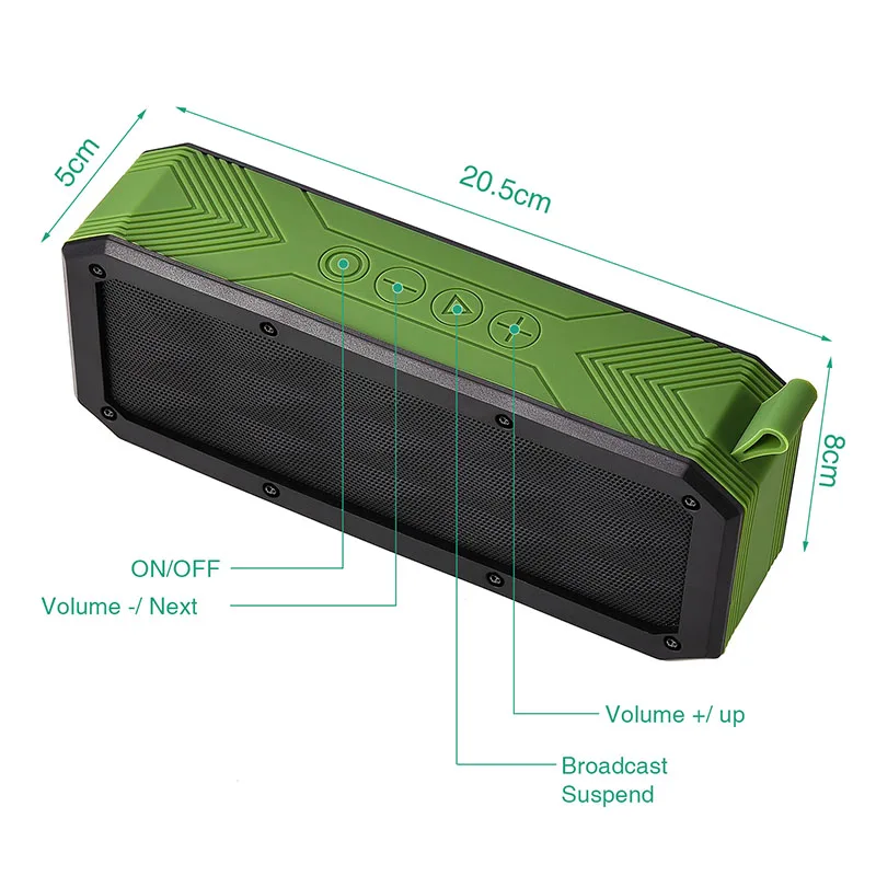 Портативная Беспроводная колонка GGMM с поддержкой Bluetooth 5 0 IPX7|Портативные колонки|