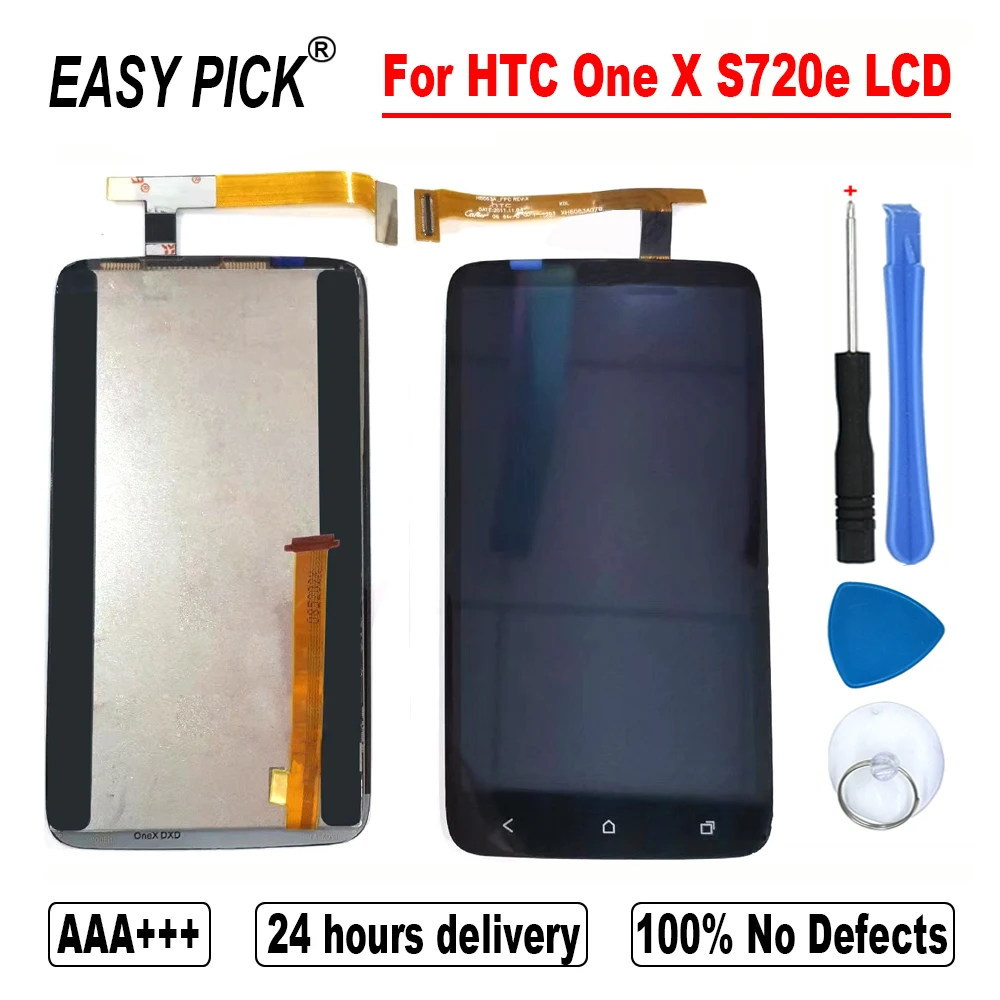 4 7 Оригинальный ЖК дисплей для HTC One X S720e кодирующий преобразователь сенсорного