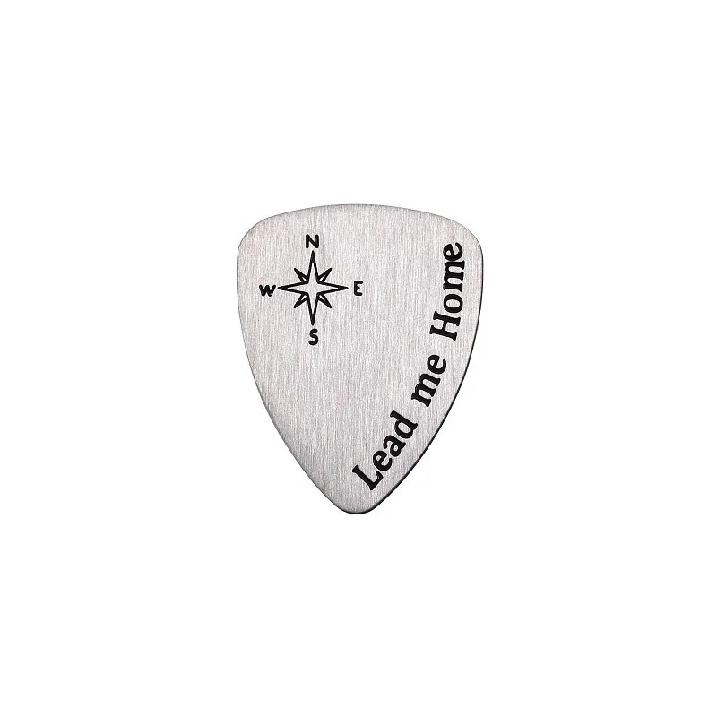 1 stück titan stahl gitarre pick gitarre schrapnell akustische musik pick plektrum elektrische glatte gitarre pick gitarre zubehör free glob