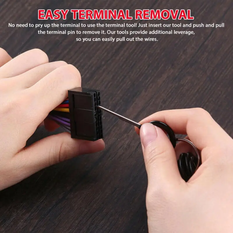 

117pcs/kit Terminals Removal Tools Car Extractor Release Pin Replacement