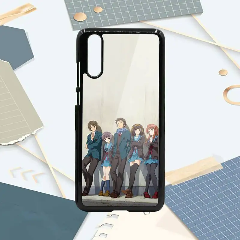 

Disappearance of Haruhi Suzumiya Phone Case PC For Samsung galaxy S note 8 9 20 10 e lite2019 plus pro ultra