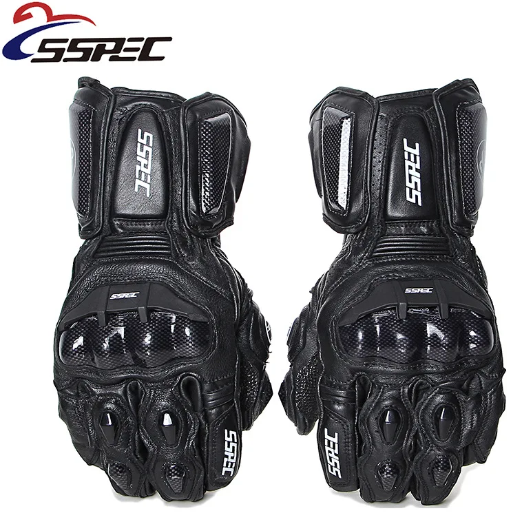 Мотоциклетные Перчатки из натуральной кожи мотоциклетные перчатки углеродного