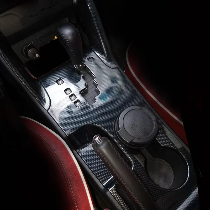 Наклейка на панель управления переменного тока из углеродного волокна для